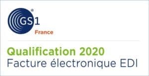 Qualification 2020 facture électronique EDI par GS1 France