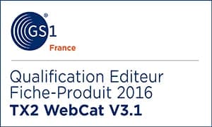 Qualification Webcat par GS1 France