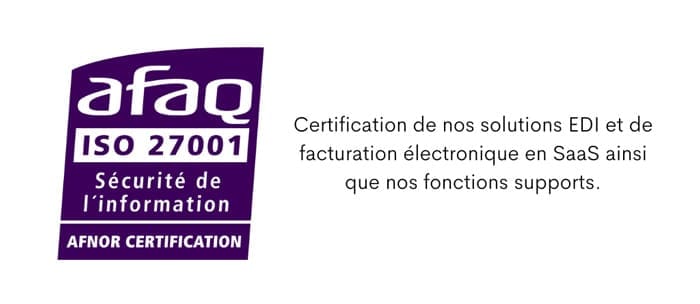 Obtention de la certification ISO 27001 et candidature PDP.